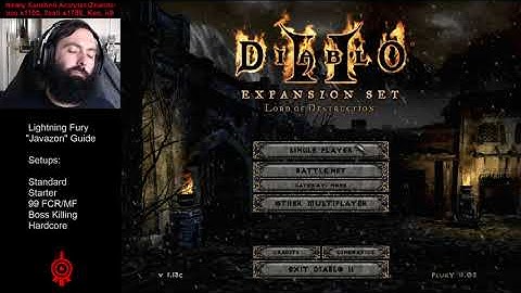 D2R Prep Guide #1 - Lightning Fury Amazon aka "Javazon" - All Setups - Stats/Skills/Gear/Areas/Demos