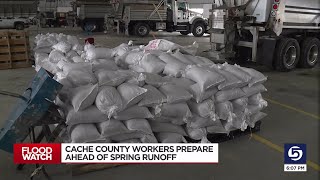 Cache County workers prepare for flooding ahead of spring runoff