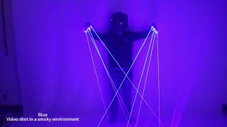 Blue Laser Gloves