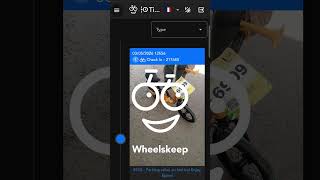 Wheelskeep Timeline on Mobile - #Enjoy #Vélo Epinal - #PSG #Paris #Longchamp #bikeparking #bicycle