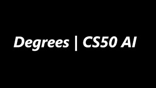 CS50AI Project0-A Degrees
