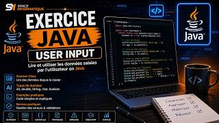 User Input Exercise in JAVA | Java Programming Tutorial for Beginners | Space Informatique