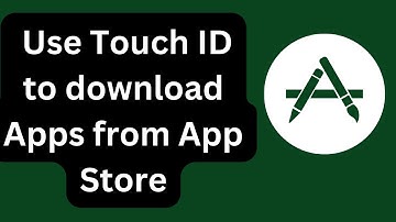 How to Use Fingerprint to Download Apps on iPhone | How to Use Touch ID to Install Apps