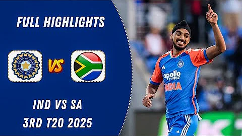 India vs South Africa 3rd T20 2025 Full Highlights | Ind vs SA