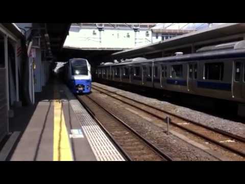 常磐線 E653系フレッシュひたち到着・E531系発車