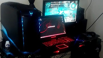 Alienware Aurora R4 and Laptop m17x (240 FPS) Futuristic Theme