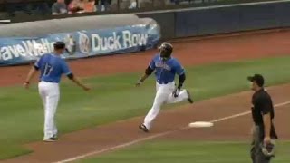 Myles goes yard for RubberDucks