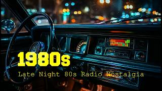 Moonlit Car Radio  Timeless 80s Love  For Late Hours  Nostalgic 80s 
