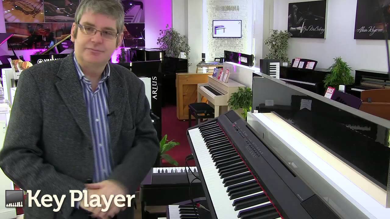 Richard Bower reviews the Yamaha P105 piano for Key Player YouTube