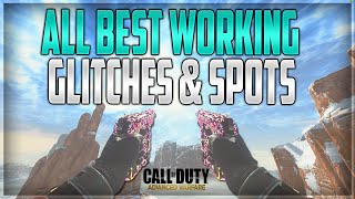 CoD AW - All The Best Working Glitches & Infected Hiding Spots 2021 - CoD Advanced Warfare Glitches