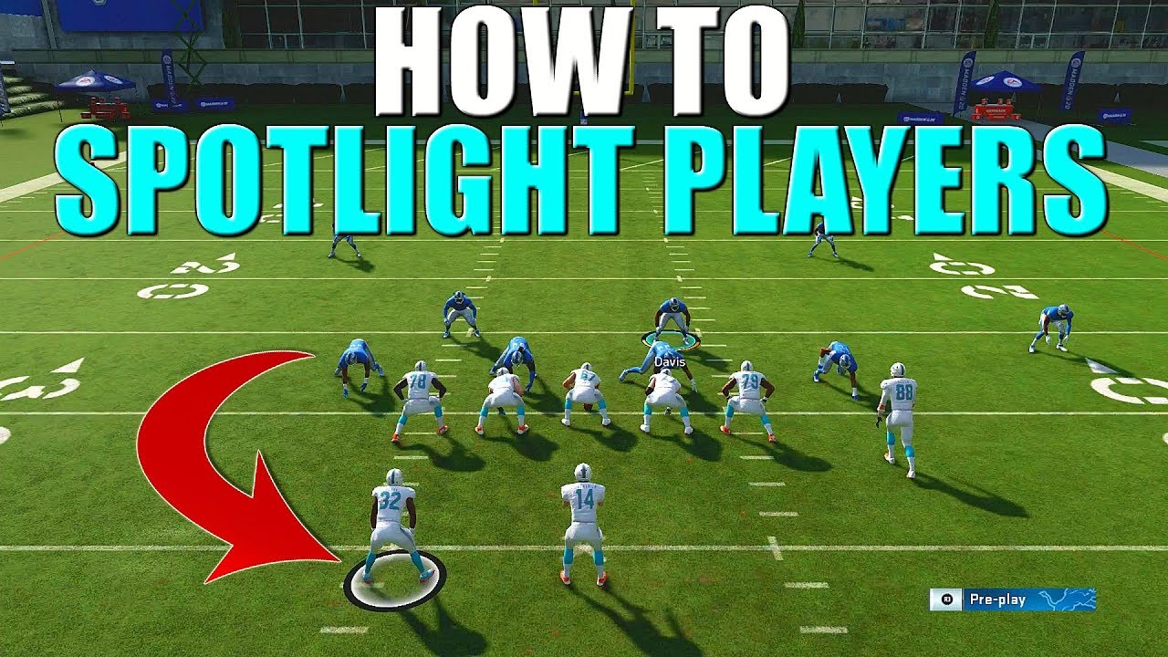 HOW TO SPOTLIGHT PLAYERS! Madden 20 Tips & Tricks Ep. 6 YouTube