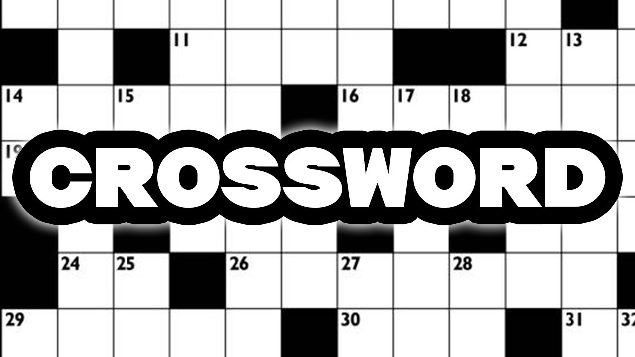 crossword time @BarelyAlec and @Chickeninja43