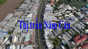 Vòng xoay thị trấn Năm Căn