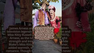 James Arness and Amanda Blake Gunsmoke Icons#history #facts #movie