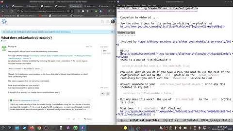 NixOS 26: Overriding Simple Values in Nix Configuration