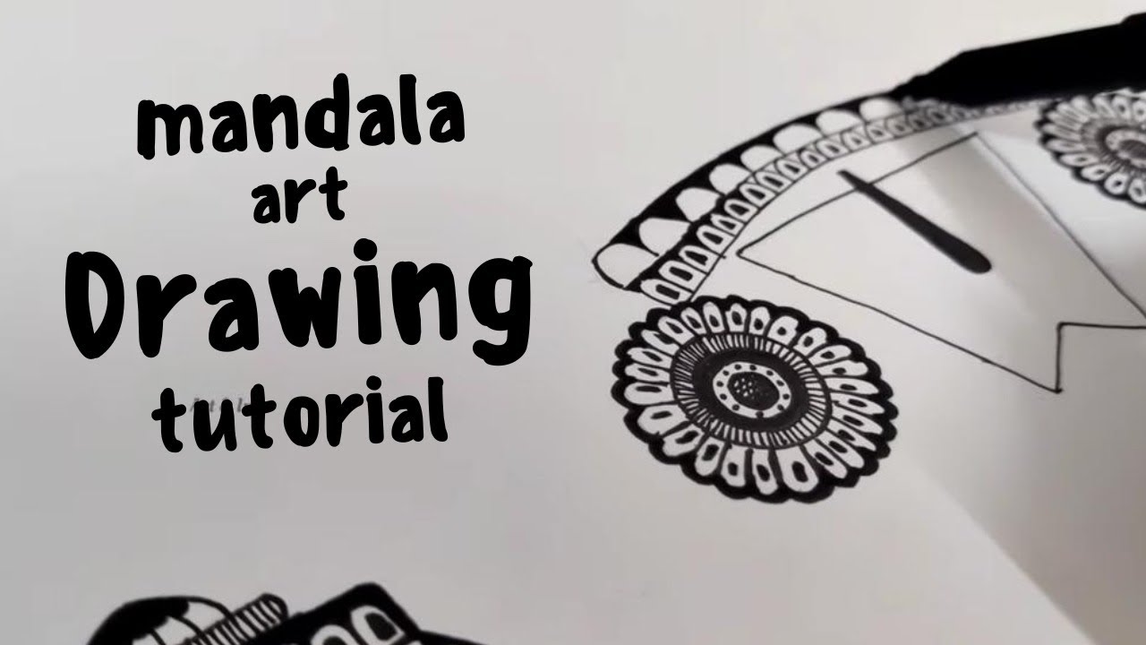 How to draw lord Venkateswara mandala art Easy tutorial Step by
