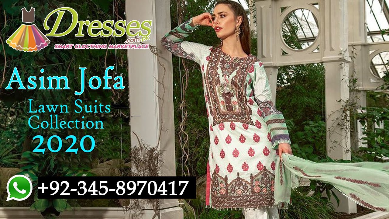 Asim Jofa Lawn Suits Collection 2020