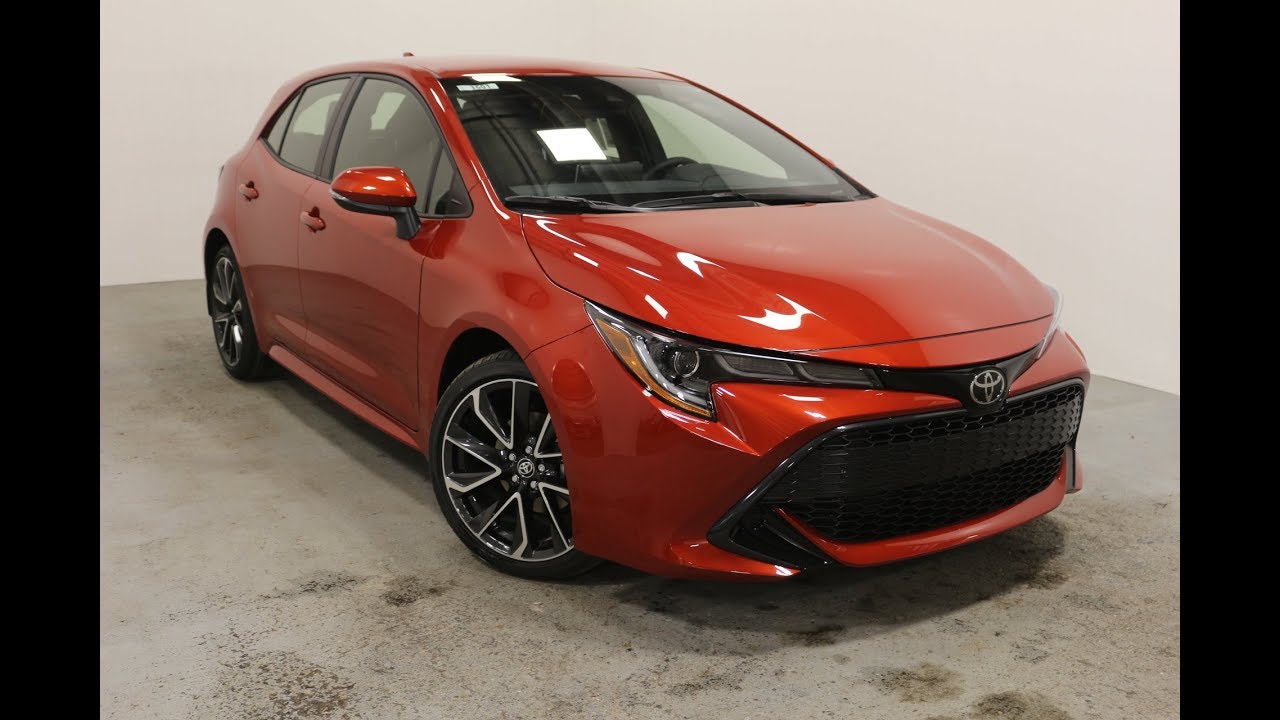 2019 Toyota Corolla Hatchback CVT - YouTube