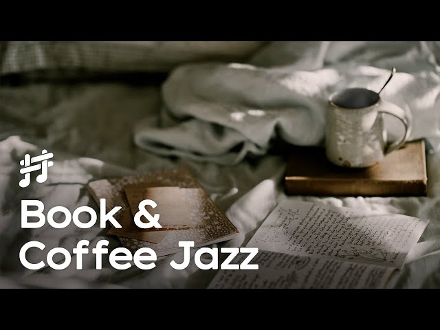 Book & Coffee Jazz - Warm Cozy Music for Reading, Work, Study and Coffee Time class=