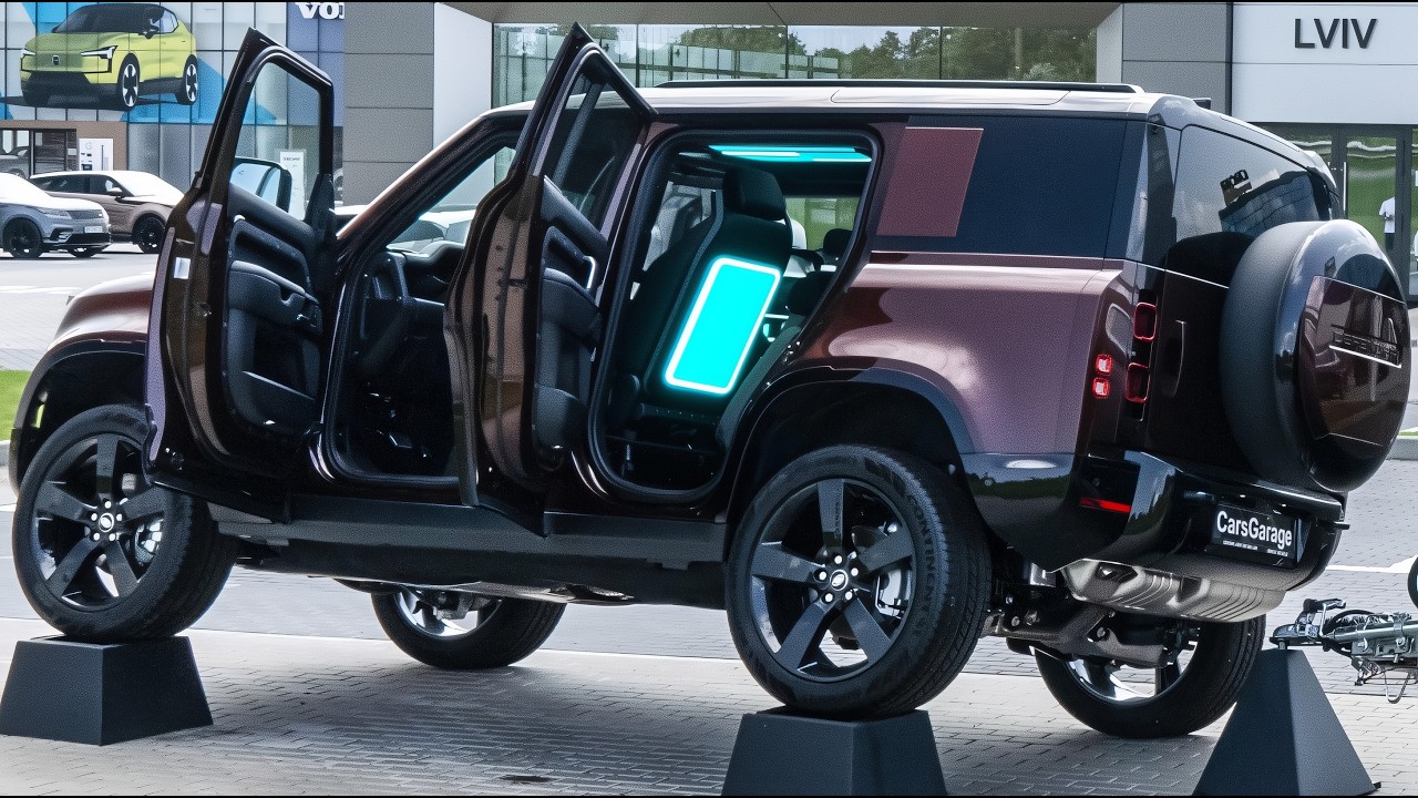 Red Defender New 2025 Red Land Rover Defender HSE 110 - Adventure Ready Family SUV in ...