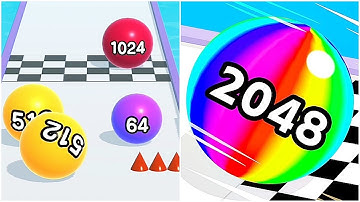 Ball Run 2048 - All Levels Gameplay Walkthrough Android, iOS (Part 45)