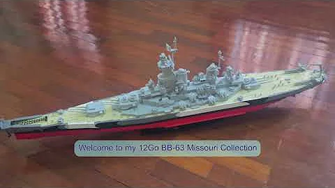 12GO 98007 US Battleship BB-63 Missouri