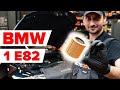 How to change oil filter and engine oil on BMW 1 Series E82 [TUTORIAL AUTODOC]