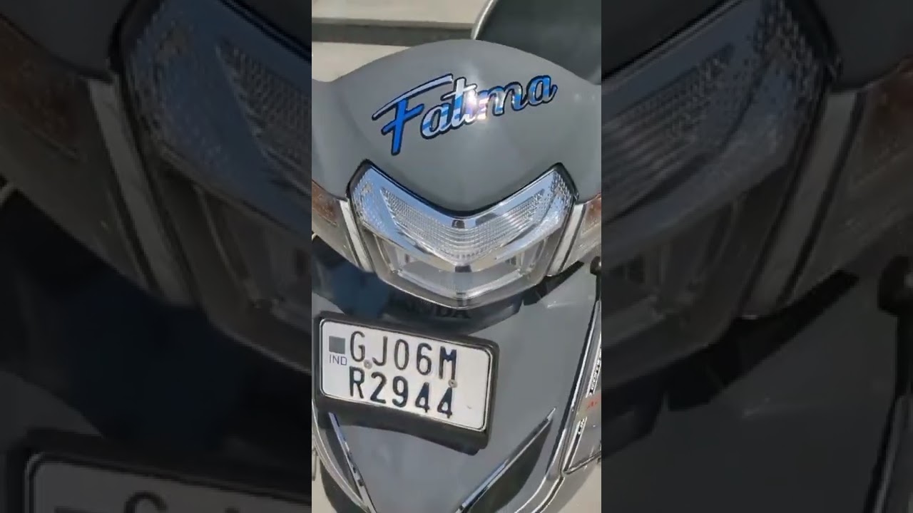 Activa 5g Nardo Gray wrapped (GALAXY ART BHARUCH) 