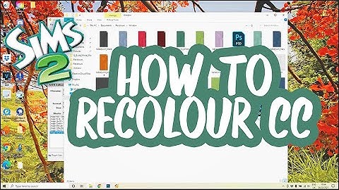 TS2 HOW TO: Recolouring CC / Step-by-Step Tutorial