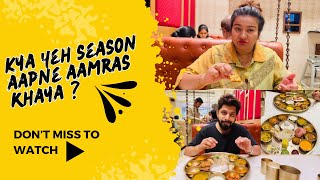 Unlimited Aamras and More: Maharaja Bhog Thali at a shocking price 😯 | Oberoi Mall | Goregaon