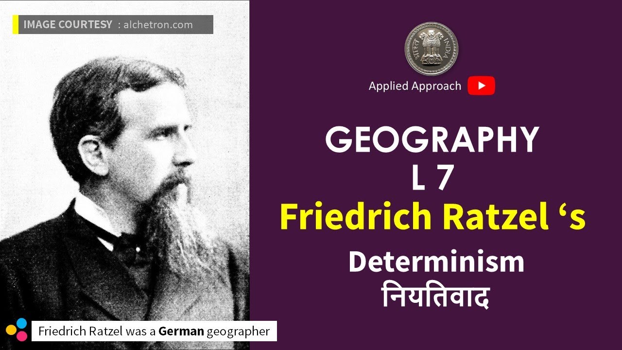 Friedrich Ratzel ‘s Determinism, नियतिवाद