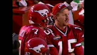 CFL 1998 HAMILTON TIGER CATS AT CALGARY STAMPEDERS