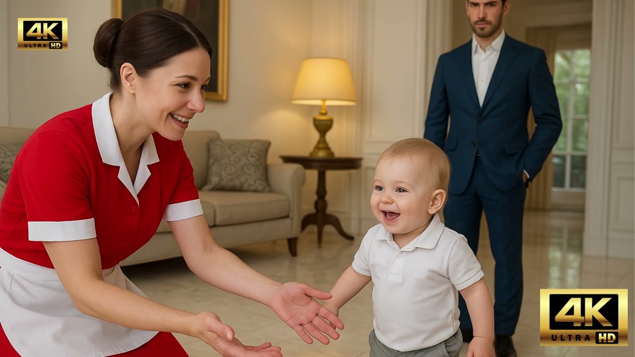 El millonario puso cámaras para vigilar a la niñera... Pero lo que vio de su hijo lo dejó helado