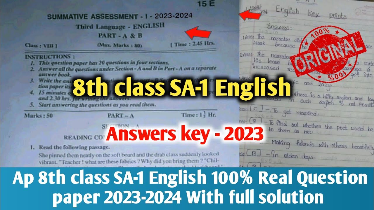 ap-8th-class-sa1-english-real-question-2023-24-with-answer-8th-sa1