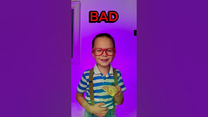 🍎 Good Food vs 🍔 Bad Food! Learn Healthy Eating for Kids 🧒 #learn thumbnail