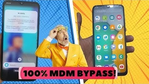 SM-A055F ALL BINARY HOW TO REMOVE MDM TEMPORARY ON SAMSUNG GALAXY A05 STEP BY STEP 100% DONE