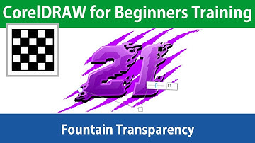 CorelDRAW the Beginners the Interactive Fountain Transcparency Tool Tutorial