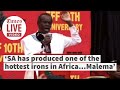 Controversial speaker says Malema is one of the ‘hottest irons’ in Africa