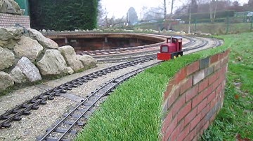 0-4-0 Meccano Industrial Diesel Trial Run