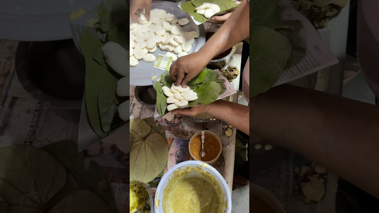 Famous Guntur Ghee Karam Chitti Idlies | Street Food India #food #foodie #travel #streetfood