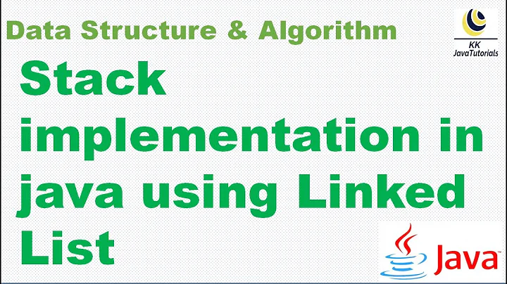 Stack implementation in java using  LinkedList||Custom Stack implementation in java using LinkedList