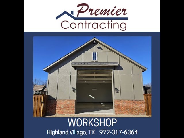 Workshop - Featured Project from Premier Contracting of Highland Village, Texas