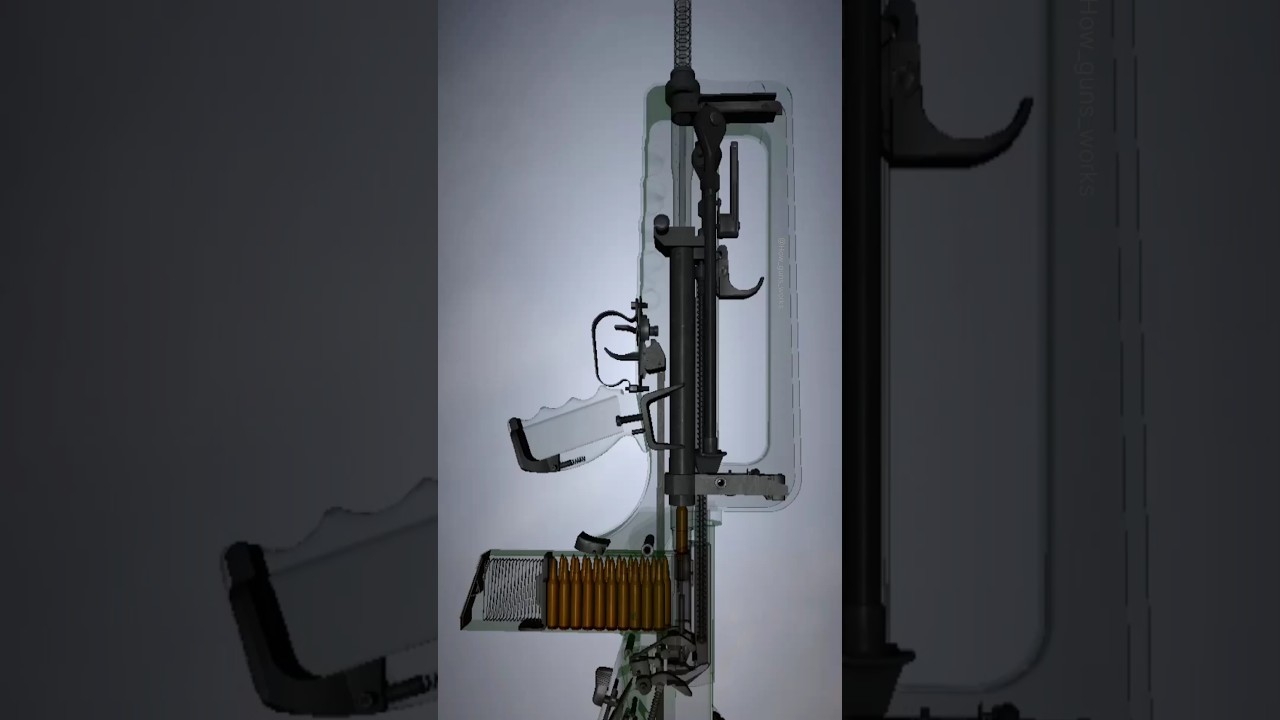 😱Famas F1 Assault Rifle | How F1 works | Bullpup weapon#shorts #f1 #assaultrifle #weapon #famas