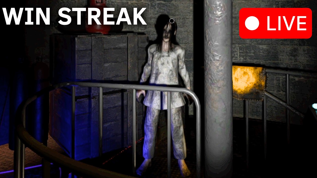 Caçando FOCADO pra WIN STREAK! Phasmophobia 🔴