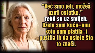 Download Lagu “Već smo jeli, uzmi ostatke” — pa sam uzeo kuću i pustio ih da to osjete | PRIČE MP3 Download Lagu “Već smo jeli, uzmi ostatke” — pa sam uzeo kuću i pustio ih da to osjete | PRIČE MP3