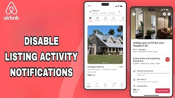 How To Disable Listing Activity Notifications On Airbnb App