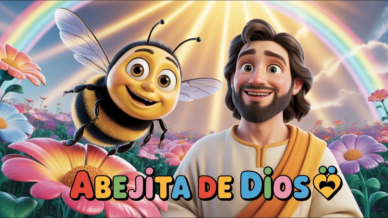 La Abejita de Jesús 🐝 Canción Infantil de la Creación | AleluNiños