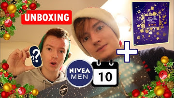 Day 10 UNBOXING!! Nivea Men 2020 Advent Calendar + Cadbury