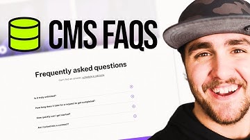 How to create CMS powered FAQs in Webflow