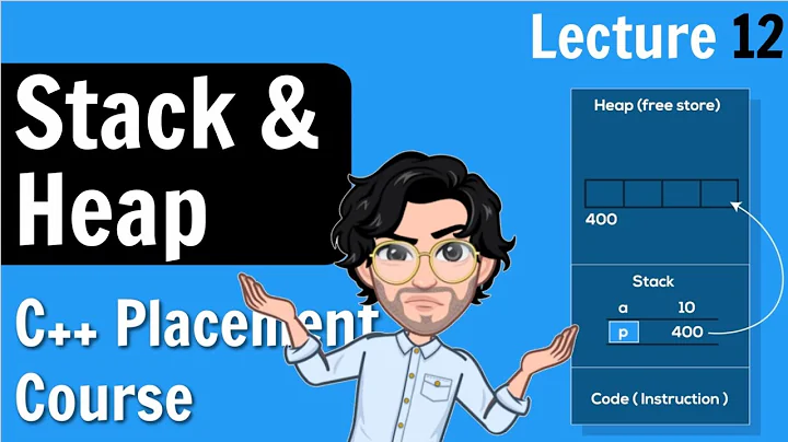 12. Stack & Heap | C++ Placement Course